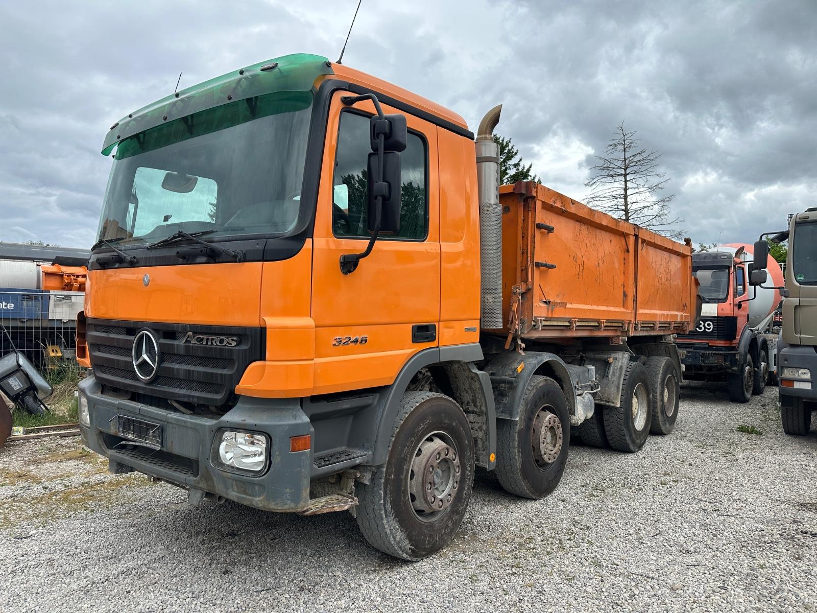 Mercedes-Benz 3246 Dautel Kipper 3 Seiten Neue Motor