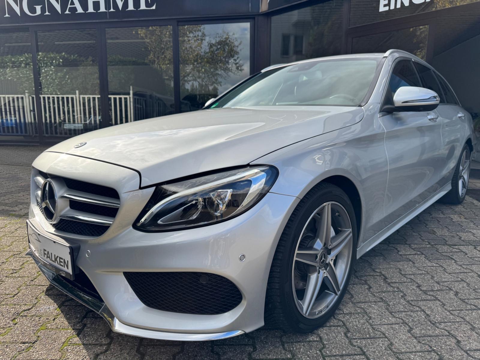 Mercedes-Benz C 180 T AMG LINE Burmester 360° *Garantie* 1H/SH