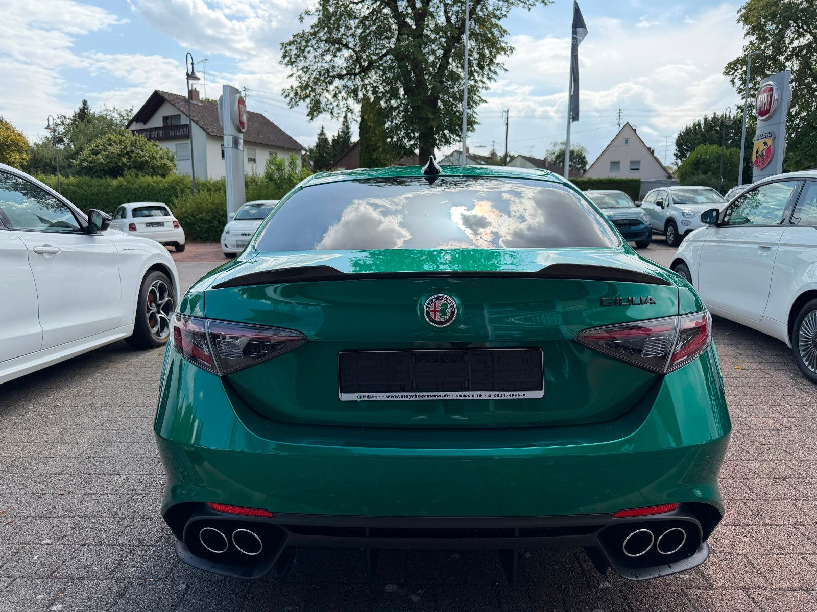 Fahrzeugabbildung Alfa Romeo Giulia Quadrifoglio Oro