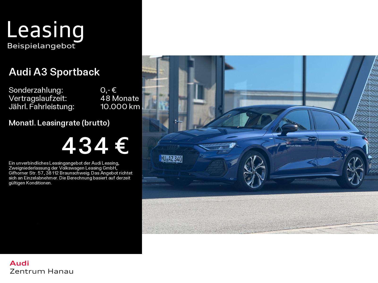 Audi A3 Sportback S line TFSI KAMERAS*MATRIX*AHK*SONO