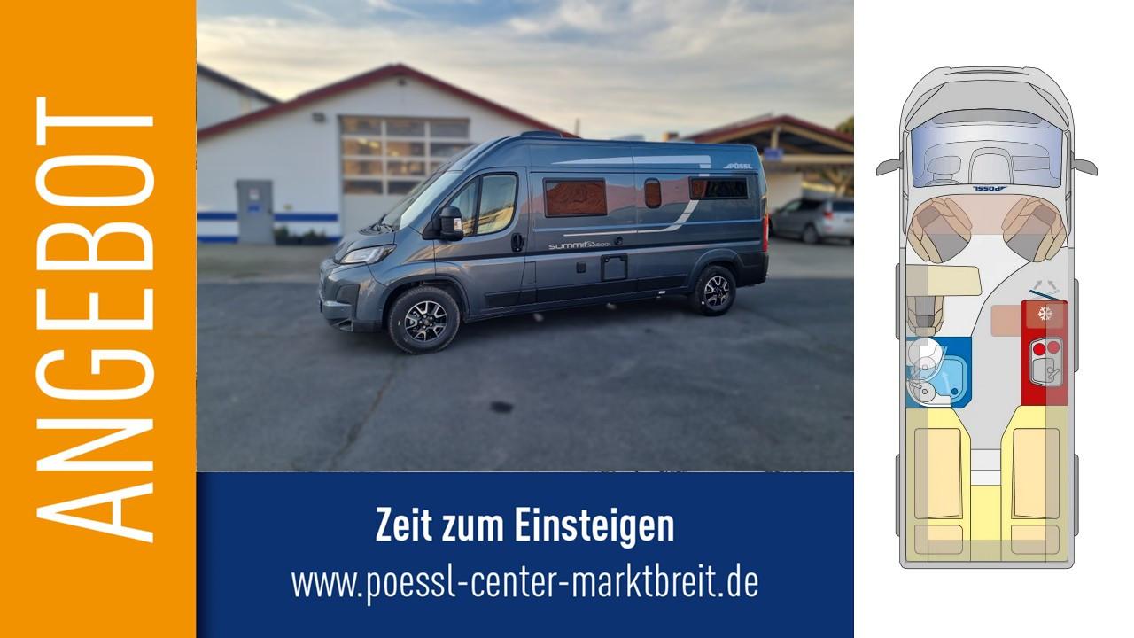 Pössl SUMMIT SHINE 600 L, Mod.26!! Premium,Sol. 