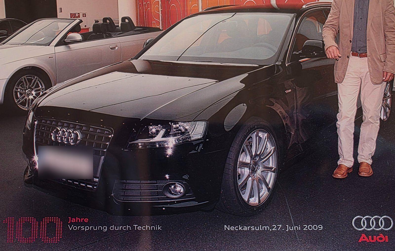 Audi A4 2009 — interior