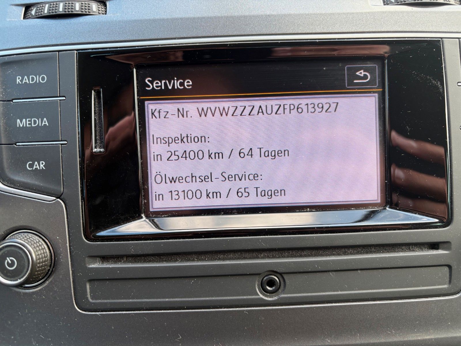 Fahrzeugabbildung Volkswagen Golf VII 1.2 TSI Variant Lounge 1.HAND SCHECKHEF