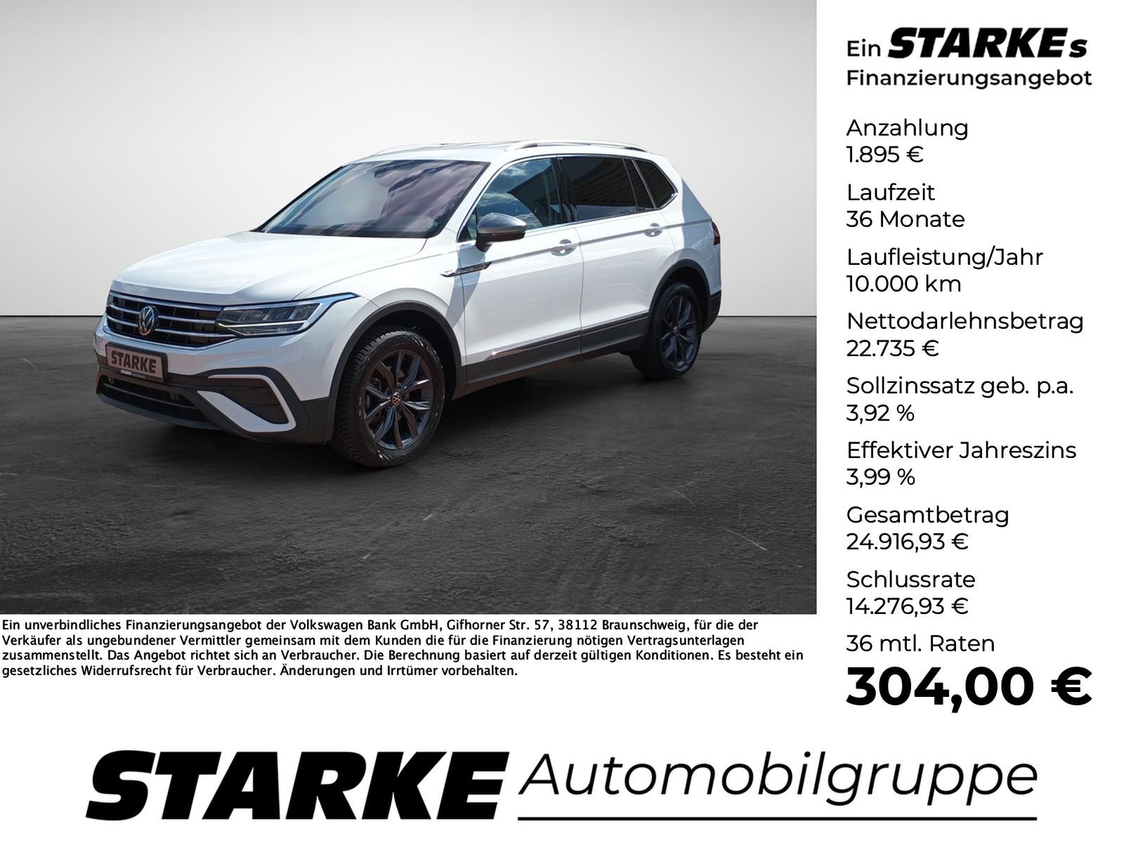 Volkswagen Tiguan Allspace 1.5 TSI Life  AHK LED PDC LM Tem
