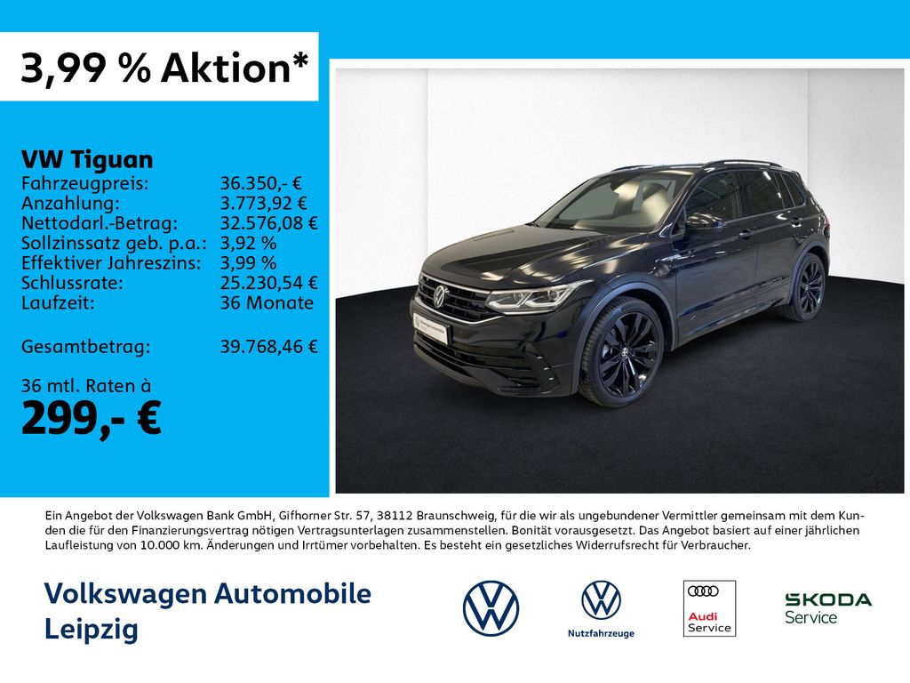 Tiguan 2.0 TSI R-Line 4M *Black Style*AHK*Pano*