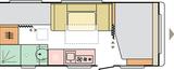 Adria Altea 60Y 552 PK SONDERMODELL!*3erStockb.*Mover - Etagenbett 3er