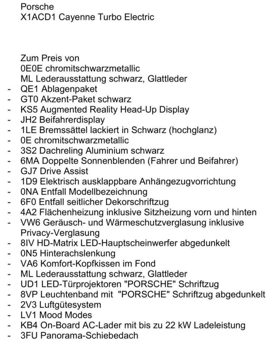 Porsche Cayenne Turbo Electric, neu, sofort verfügbar!