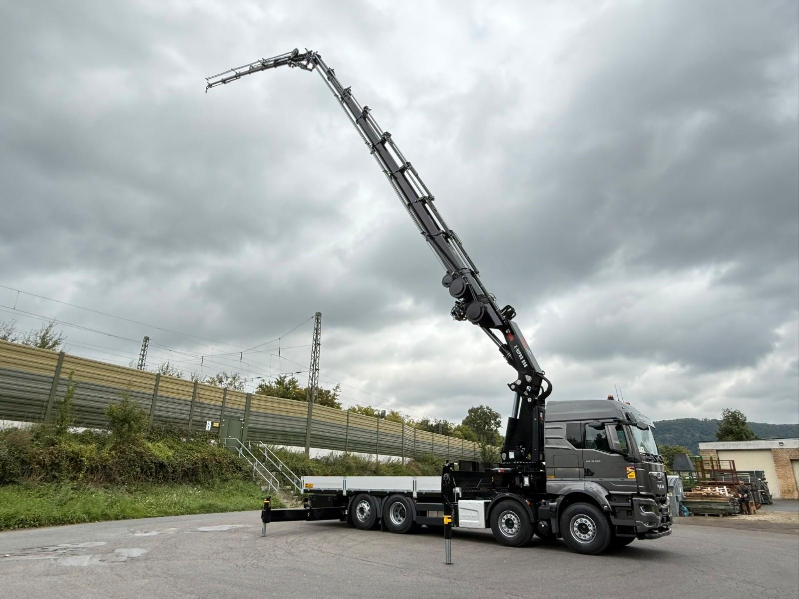 MAN TGS 35.520 8x2 HIAB X-HiPro858E-8 & Jib150x-6