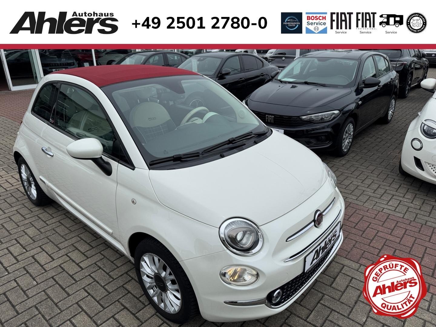Fiat 500C Lounge+ALLWETTER+PDC+BLUETOOTH+KLIMAAUTOMAT