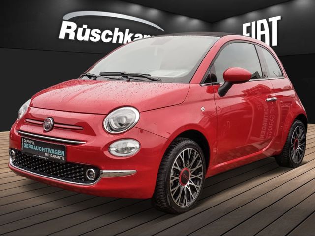 Fiat 500C Red Cabrio 1.0 PDC Navi LED Klimaauto el.Ve