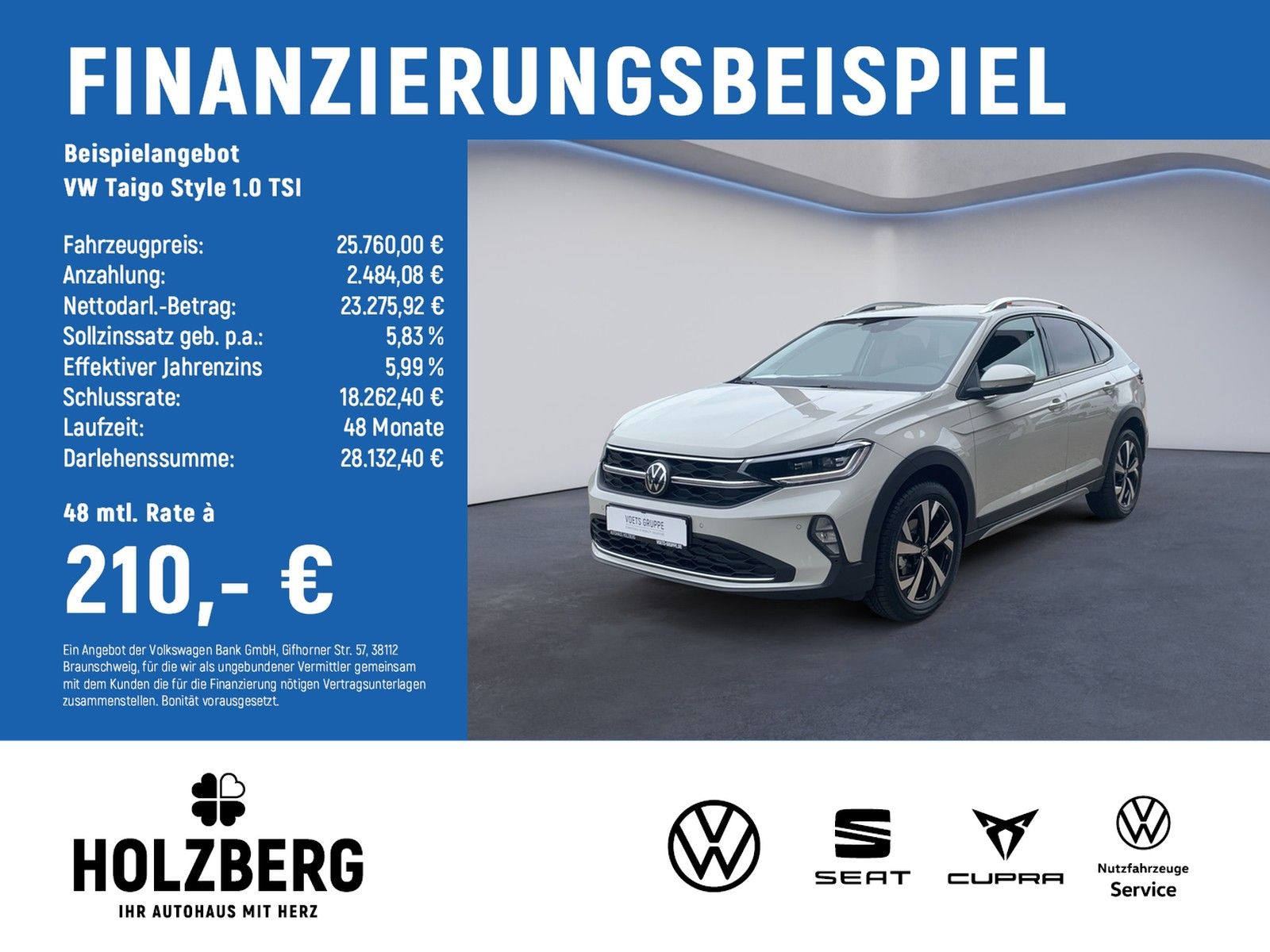 Volkswagen Taigo Style 1.0 TSI TRAVEL & COMFORT PAKET