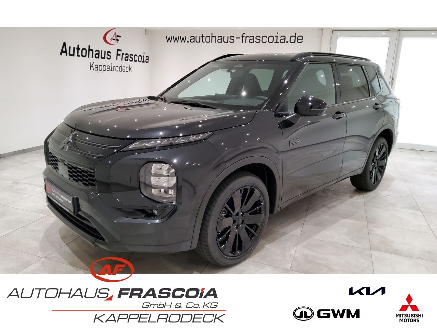 Mitsubishi Plug-in Hybrid Outlander 2.4L Black HUD StandHZG