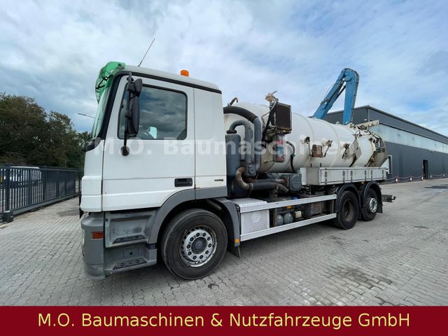 Mercedes-Benz Actros 2541 / Saug u. Spühlwagen / Kroll  /