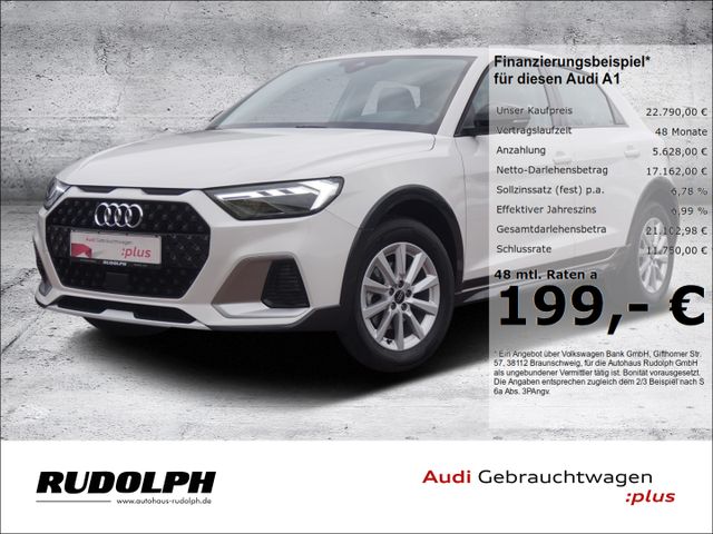 Audi A1 allstreet 25 TFSI LED SHZ PDCv+h Temp CarPlay