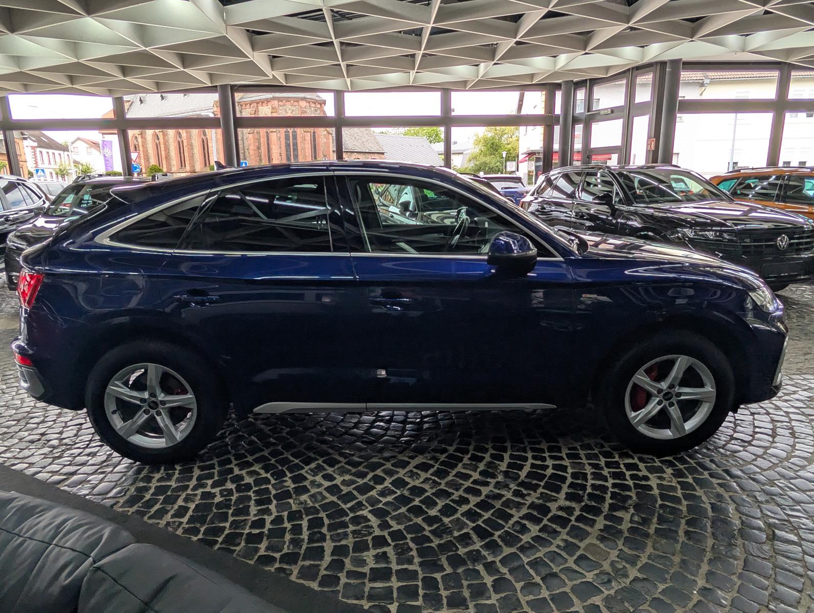 AUDI Q5 SPORTBACK 55 TFSI 367CH - S-LINE - QUATTRO - BVA - HUD - 1ERE MAIN - 39.986 KMS