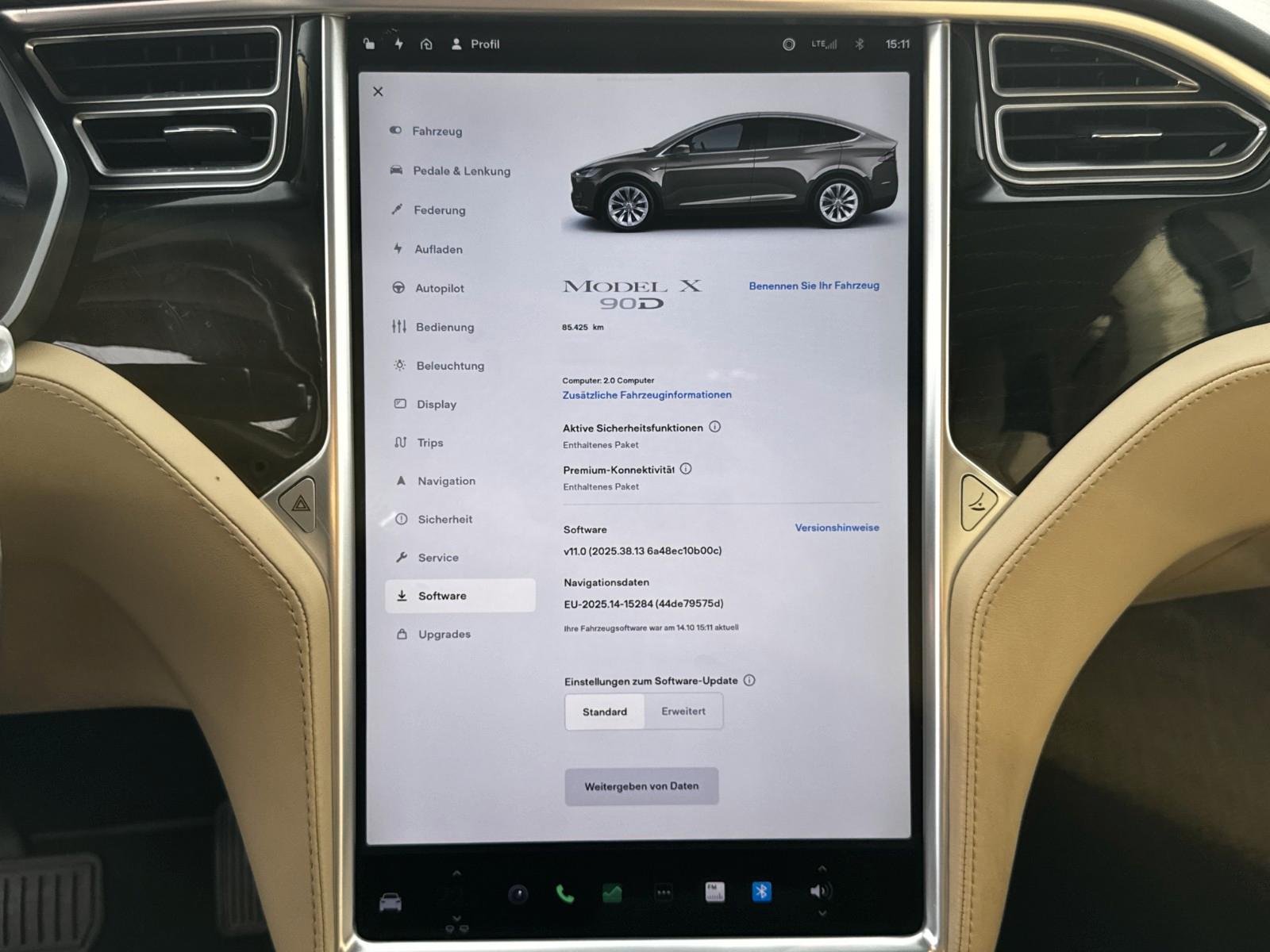 Tesla MODEL X 90D / SC01 FREE SUPERCHARGER / TITANIUM