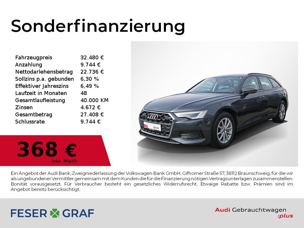 Audi A6 Avant 35 TDI LED/Navi/AHK/R-Kamera/Memory/17"