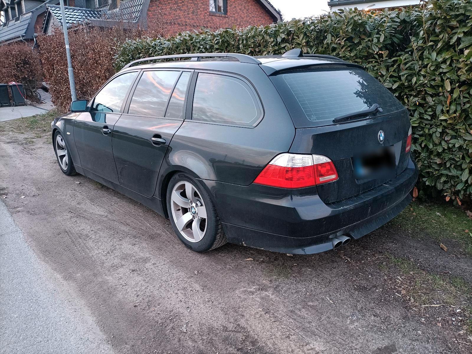 BMW 525 2005 — engine 192 HP (141kW)