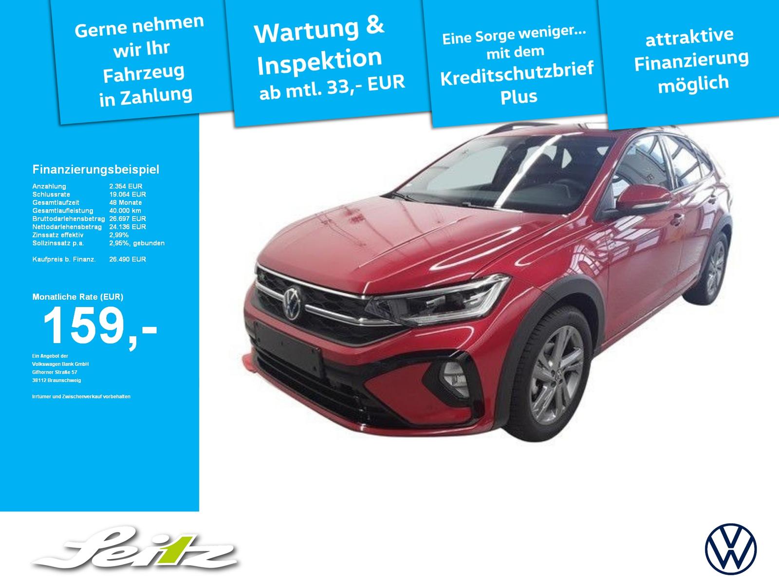 Volkswagen Taigo 1.5 TSI R-Line *MATRIX*KAMERA*NAVI*SITZH*