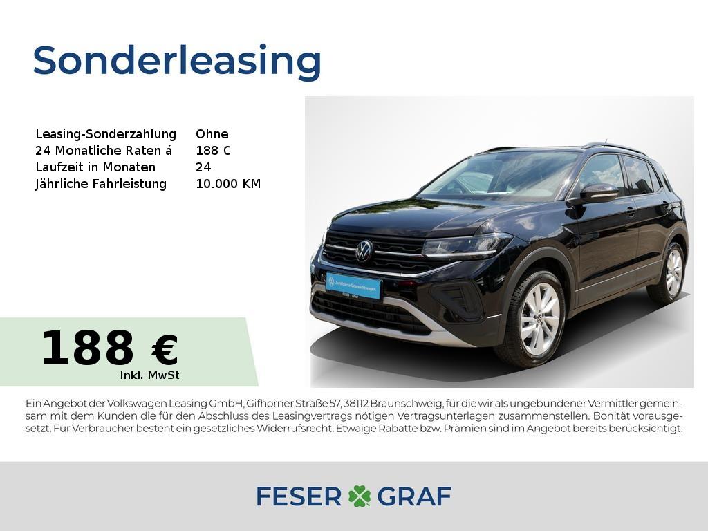 Volkswagen T-Cross 1.0 TSI Life AHK App-Connect LED Sitzh.