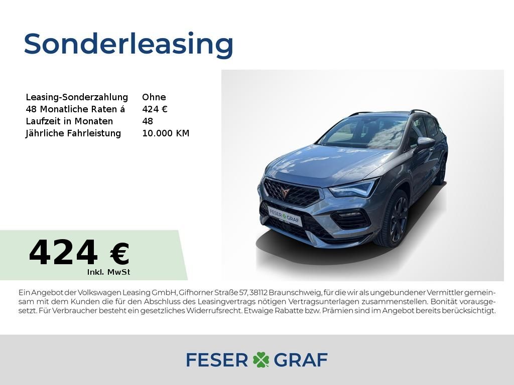 Ateca 2.0 TSI DSG 4Drive LED/Navi/AHK/ele.Klappe