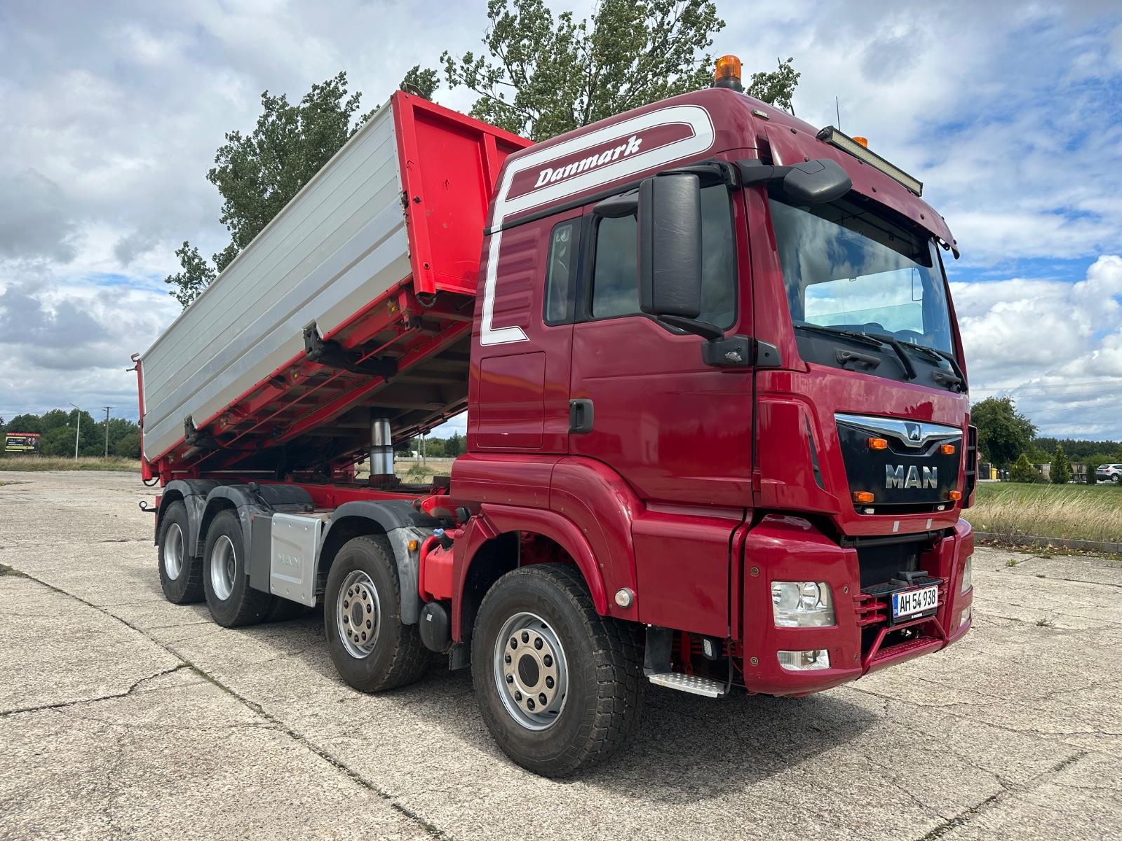 MAN TGS 35.500 8X4  TIPPER