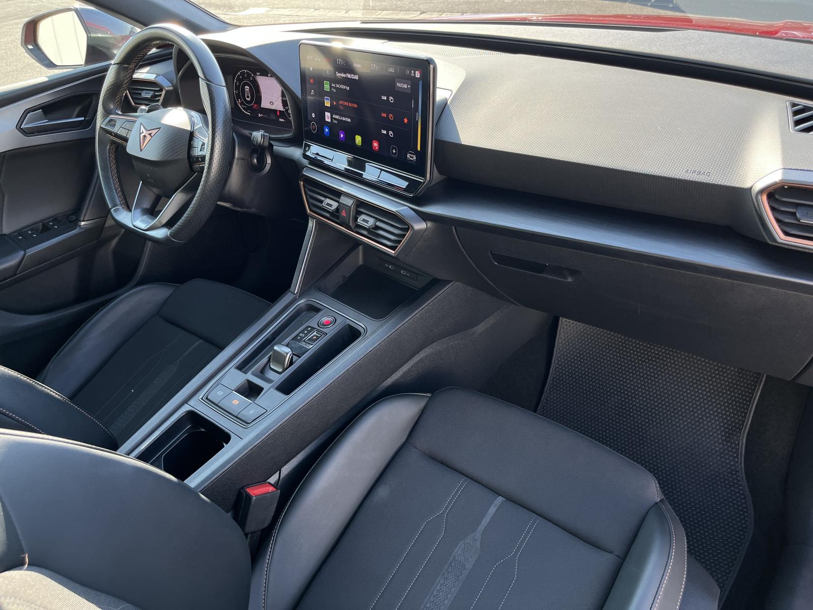 Cupra Leon SP 2.0 TSI DSG VZ 156€ m.20% Anz. Navi RFK, миниатюра 14