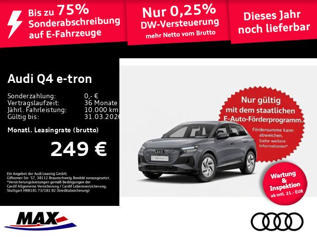 Audi Q4 40 e-tron 150 kW #FREI KONFIGURIERBAR#
