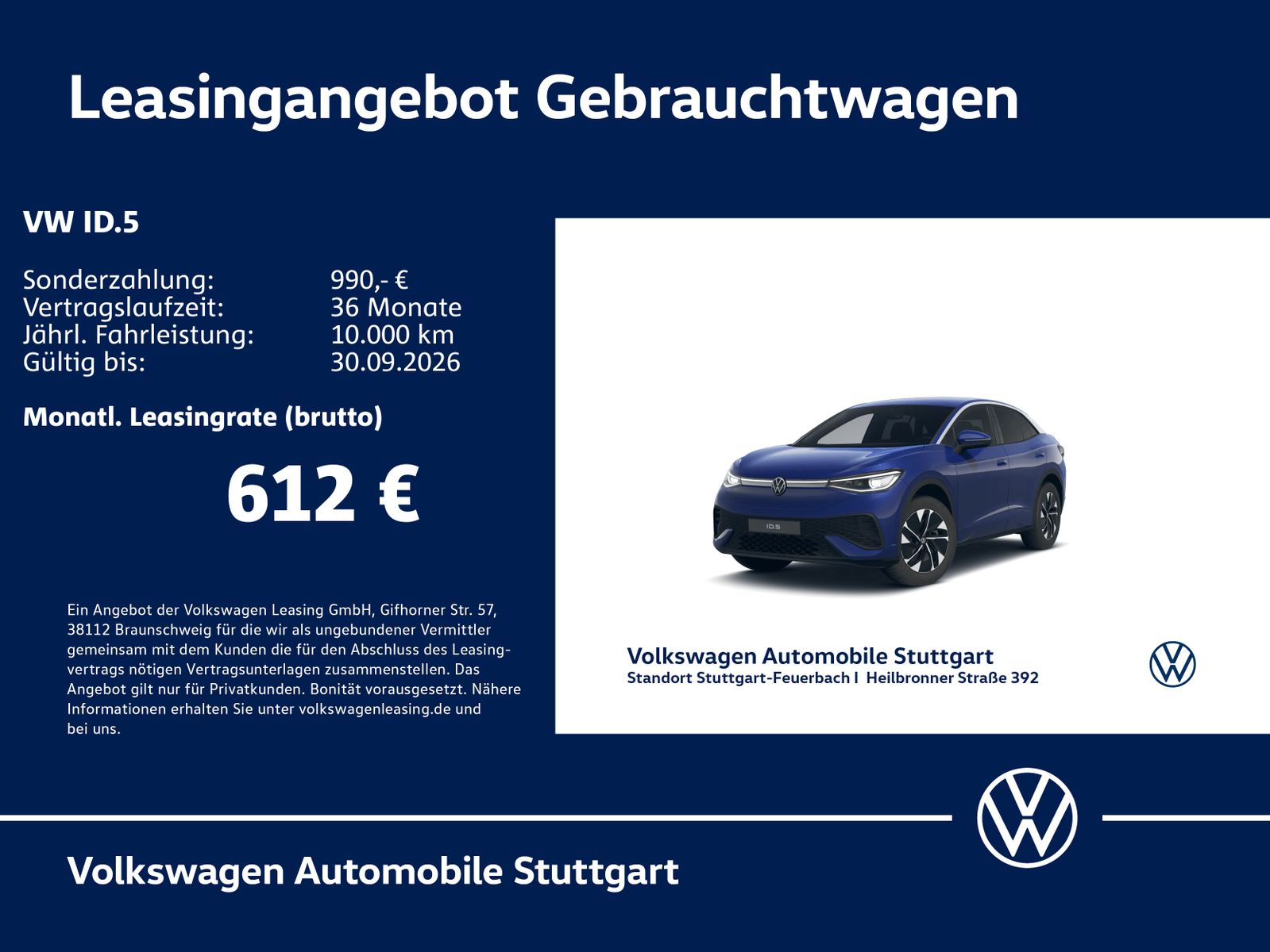 Volkswagen ID.5 Pro Navi Kamera Standheizung foto 1
