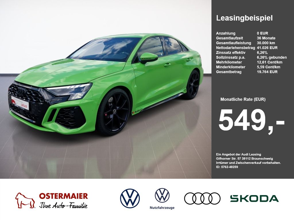 Audi RS 3 Limousine 2.5TFSI 400PS QUATTRO MATRIX.KAME