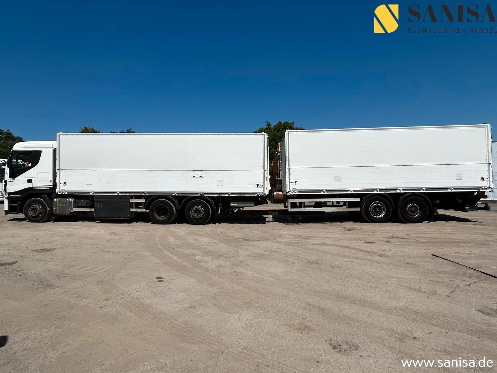 Iveco Stralis AS260S46/2x LBW/Schwenkwand/Krone /Zug