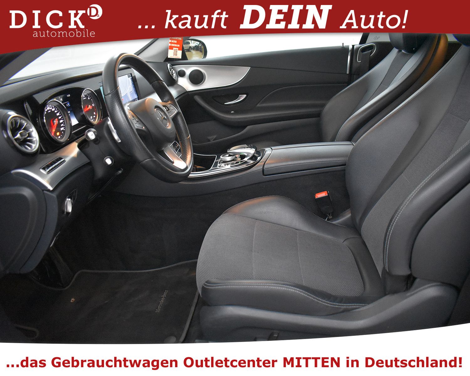 MERCEDES-BENZ E220d Coupe 2X Avantg NIGHT+PANO+KAM+COMAND+LED+ - Image 10