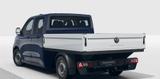 Volkswagen T7 Transporter DOKA Pritsche LR lang TDI | AHK - blaue Volkswagen T7 Transporter