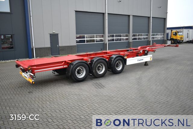 Krone SD BOX LINER FIXED | 2x20-30-40ft HC * 4650 Kg *