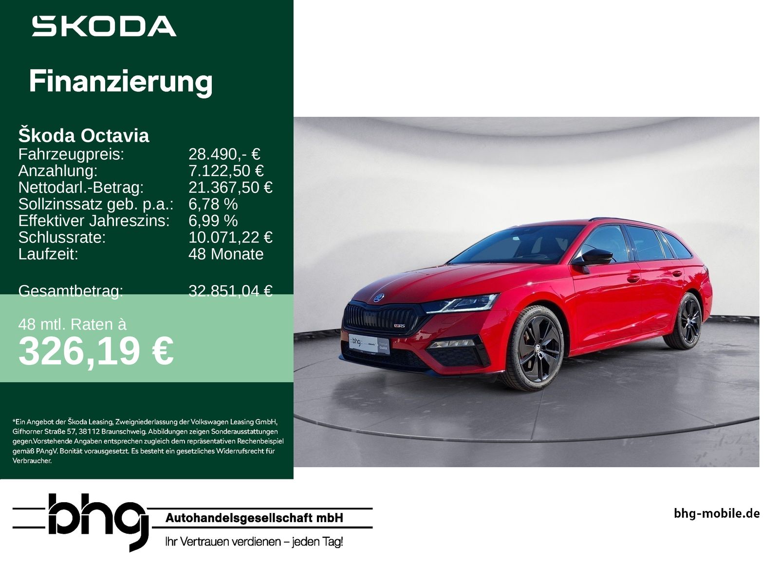 Skoda Octavia Combi RS 2,0 TDI DSG