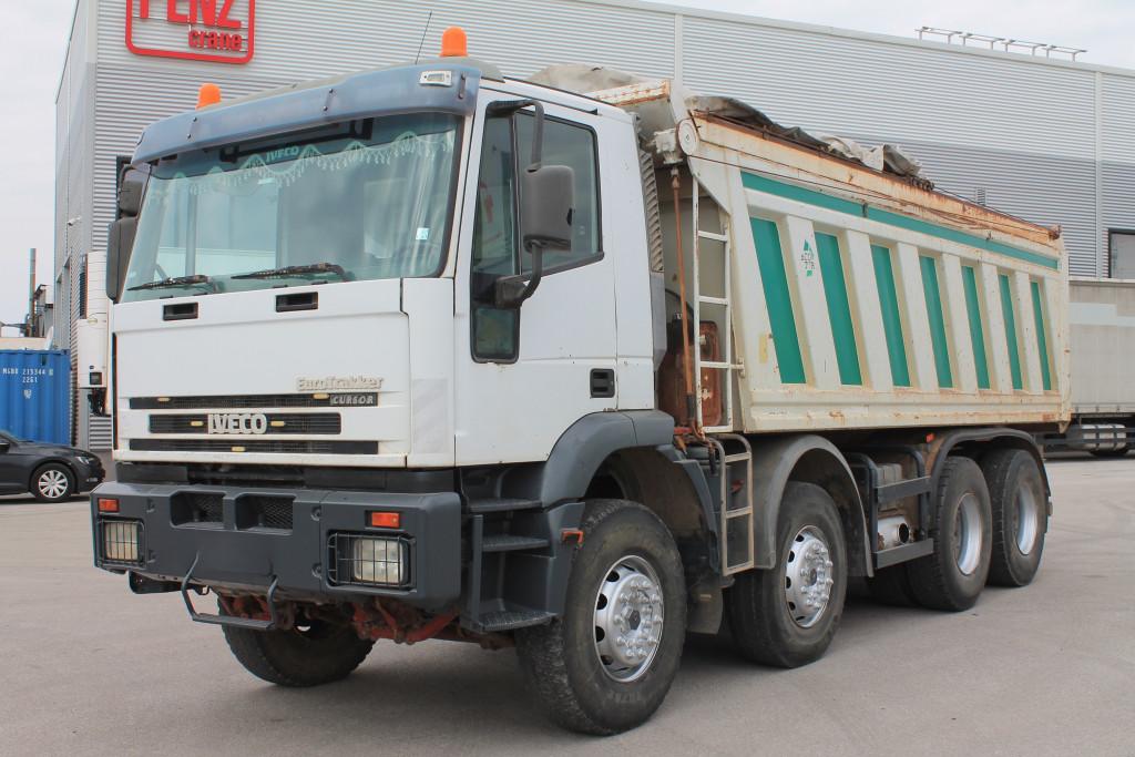 Iveco EuroTrakker 440 E3 Retarder 8x4 Klima 50%-Reifen