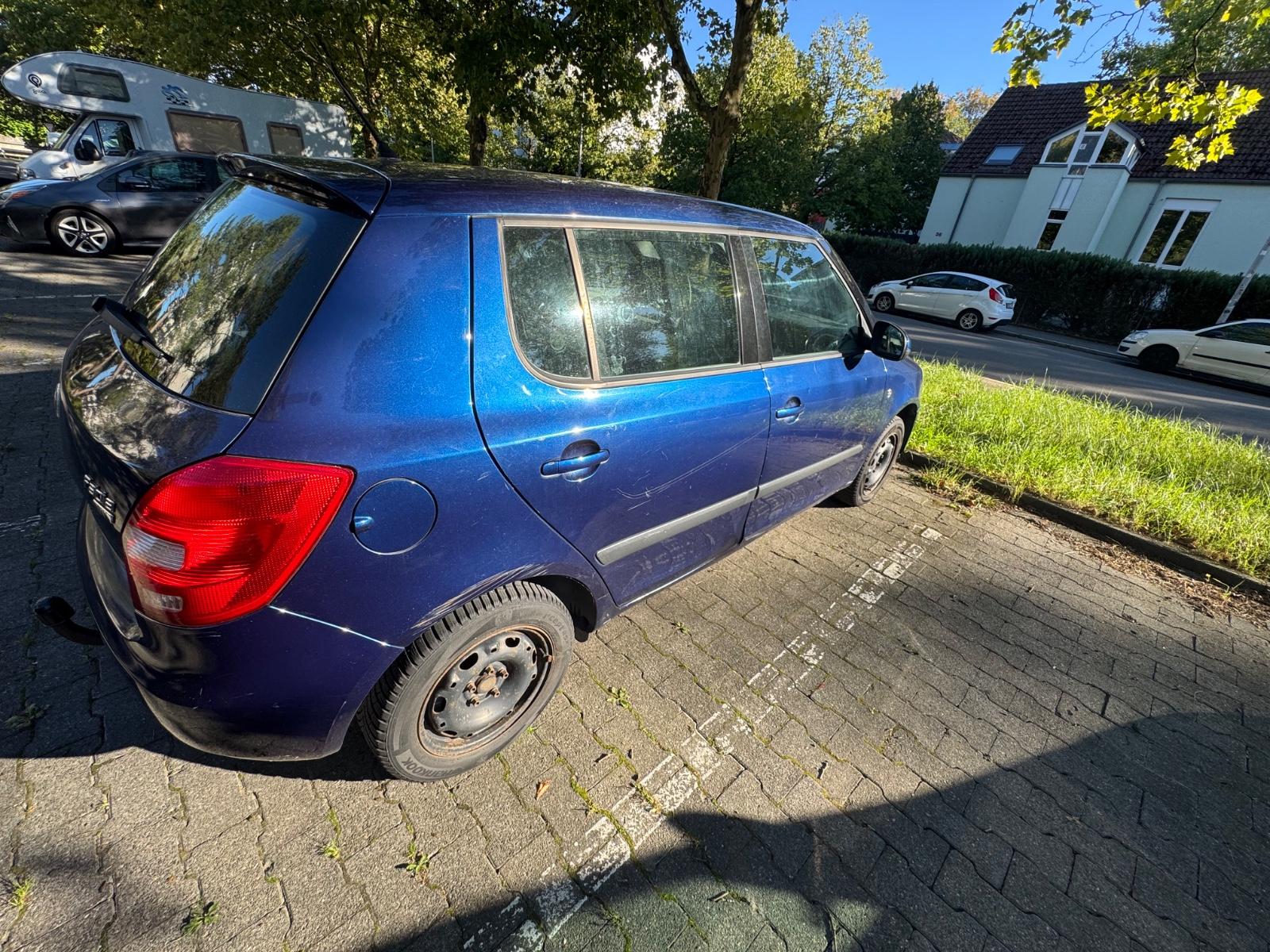 Skoda Fabia 2007 — rear view