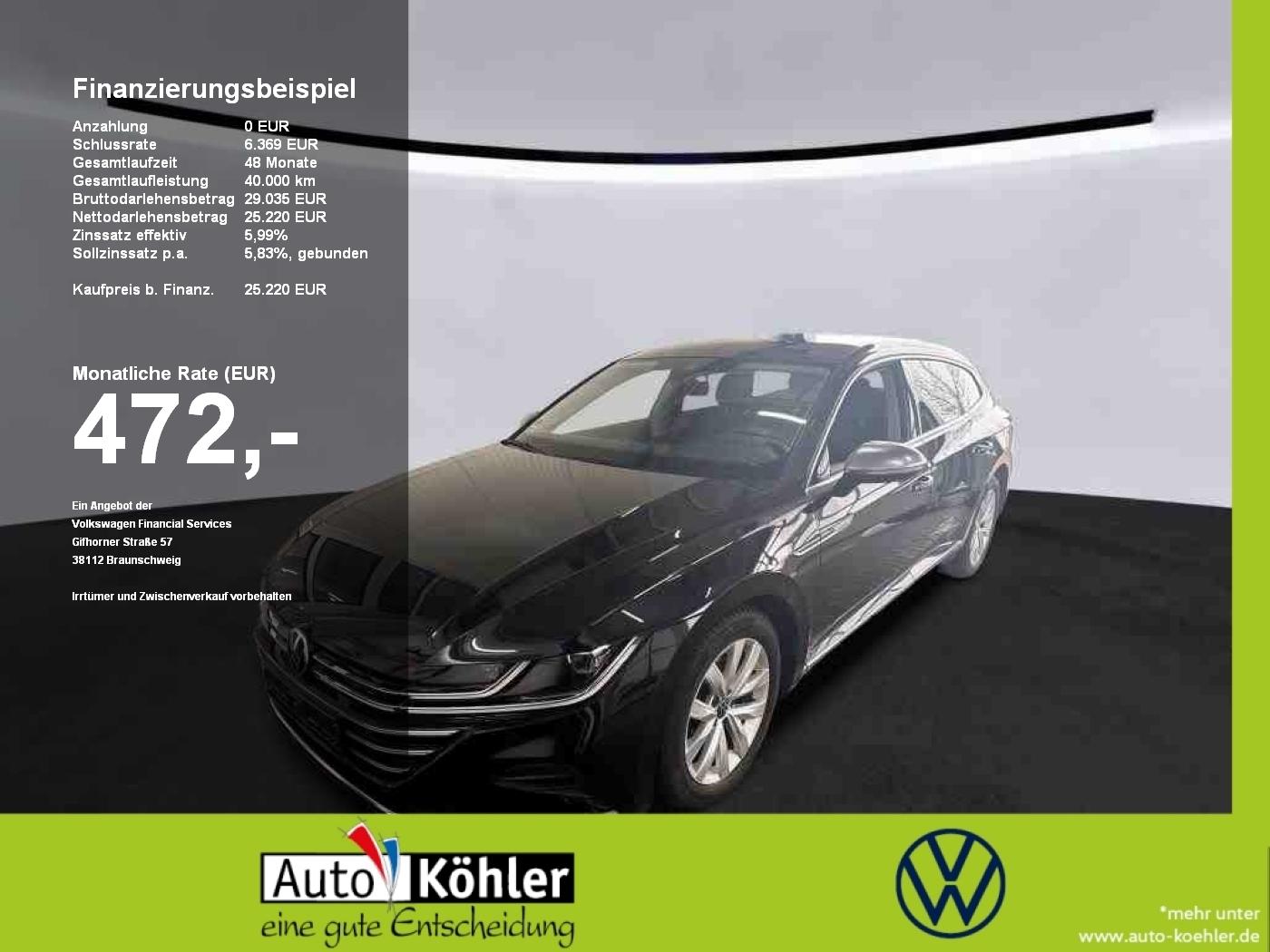 Volkswagen Arteon Shooting Brake Elegance 4MOTION TDI DSG