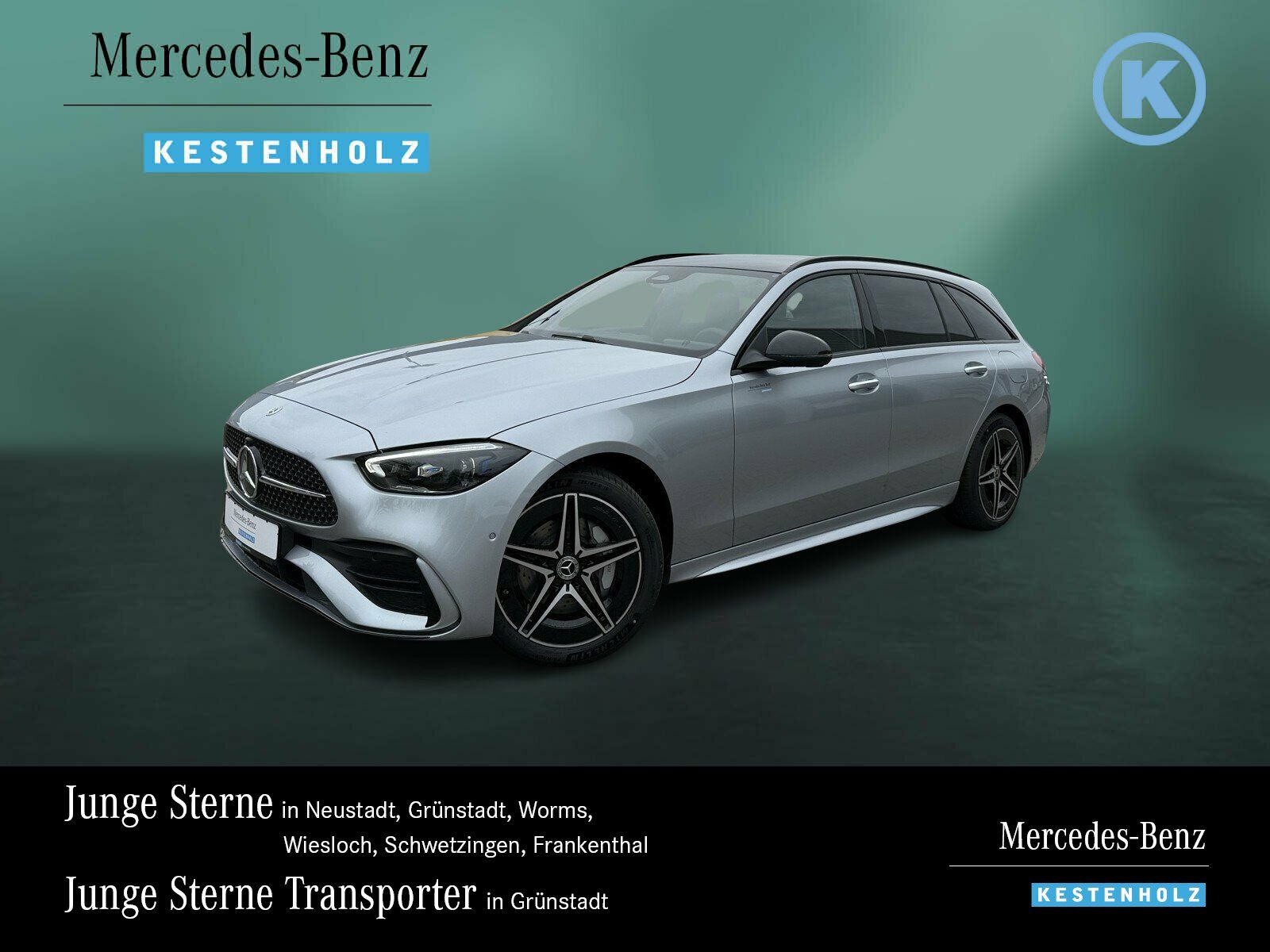 Mercedes-Benz C 300 de T AMG+PANO+DISTRO+360°+AHK+NIGHT+BURME