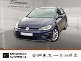 Volkswagen Golf VII 1.5 TSI DSG R-Line Highline AHK ACC LED - : Blau, Alcantara, mit Apple Carplay