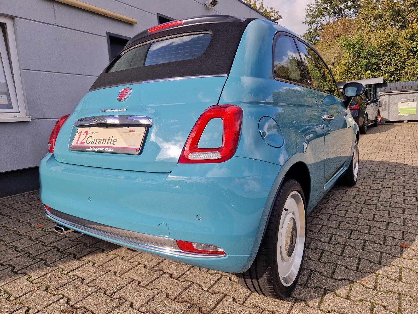 Fiat 500  Cabrio Anniversario *PDC*Tempomat*Klimaauto
