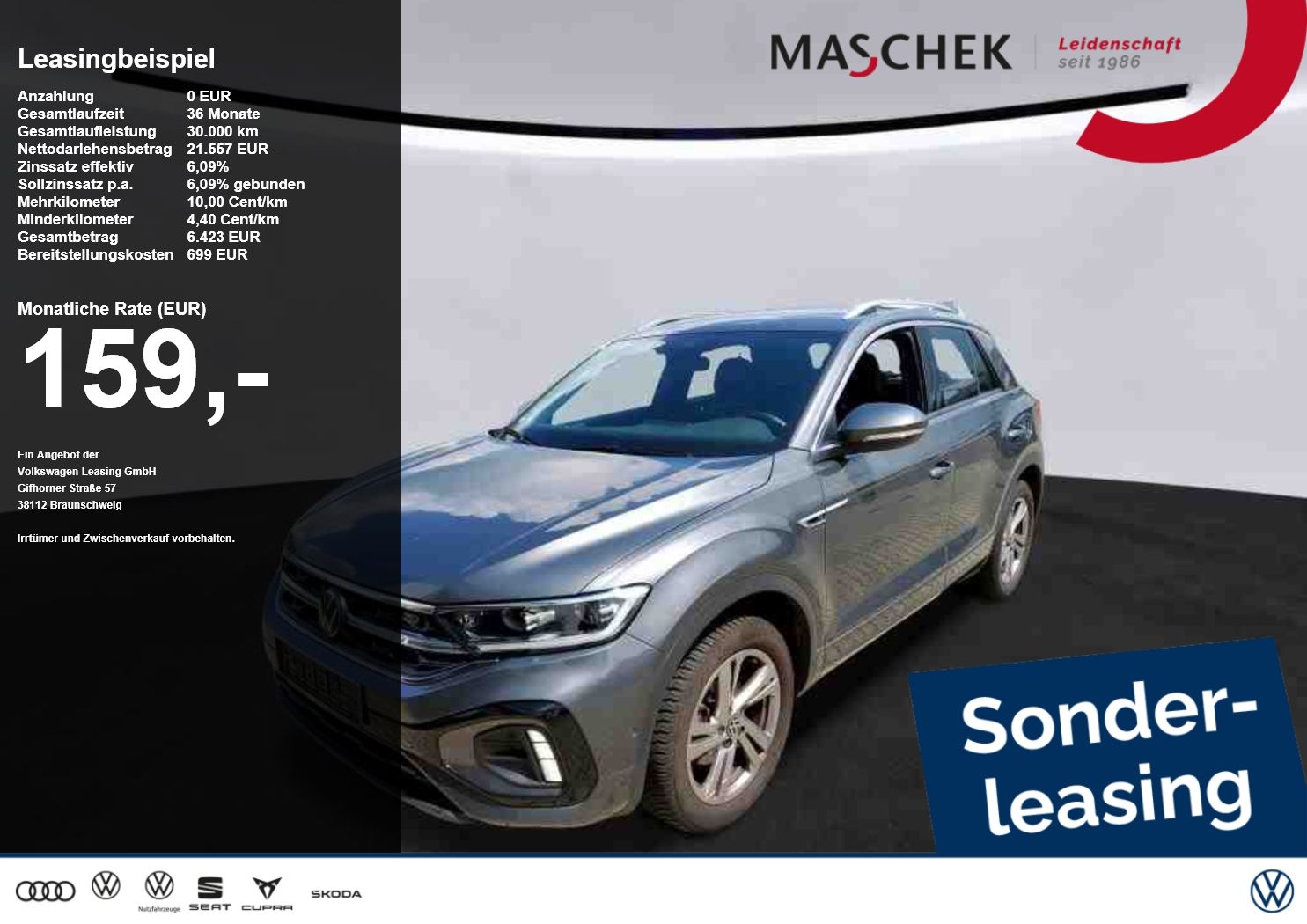Volkswagen T-Roc R-Line 1.0 TSI Sitzh LED ACC IQ-Drive PDC