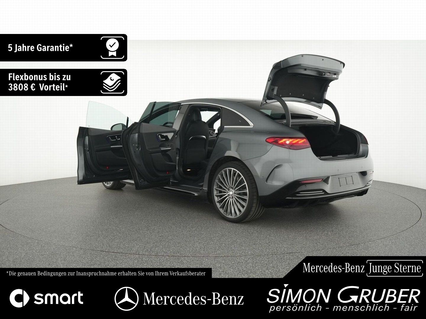 Fahrzeugabbildung Mercedes-Benz EQE 300 AMG Pano Airmatic Leder DigiLight Ambi+