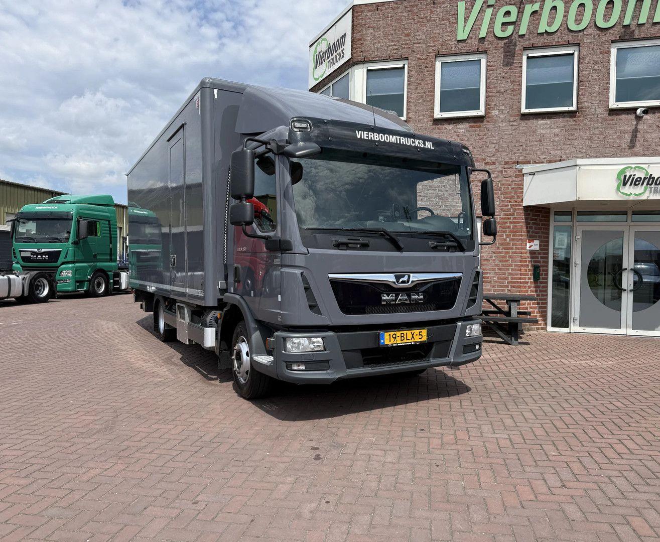 MAN TGL MAN TGL TGL 8.160 BB bakwagen met laadklep /