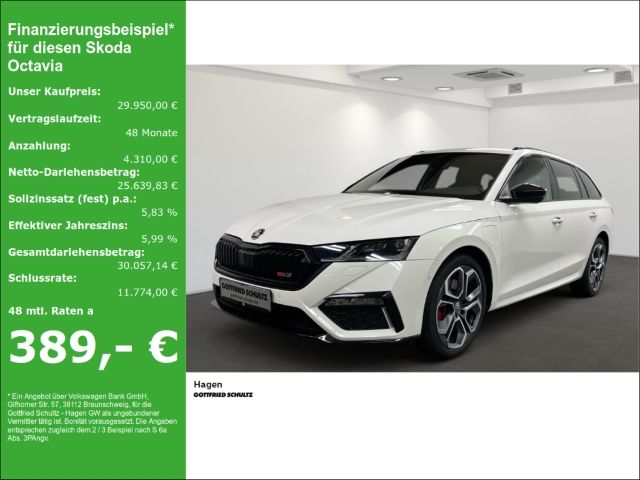 Skoda Octavia Combi 1.4 TSI DSG iV LED PAN CarPlay RS