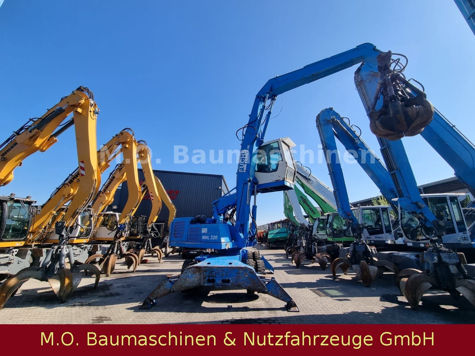 Fahrzeugabbildung Fuchs Terex MHL 320 / Polyp/ Liftkabine