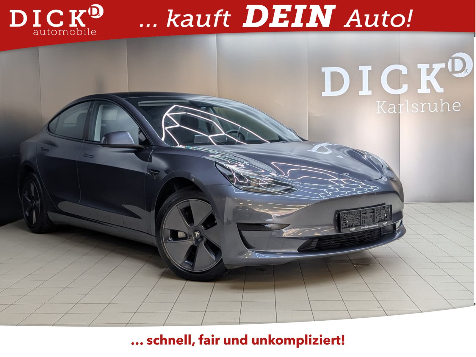 Tesla Model 3 RWD PANO LED NAVI SHZ KAMERA ACC 18