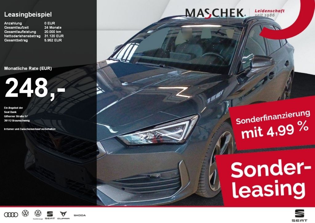 Cupra Leon Sportstourer 2.0 TSI Sonderleasing! Navi Ka