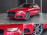Audi A4 AVANT G-TRON|S LINE+|B&O|MATRIX|AHK|360|BLACK - Audi A4: Rot, Leder