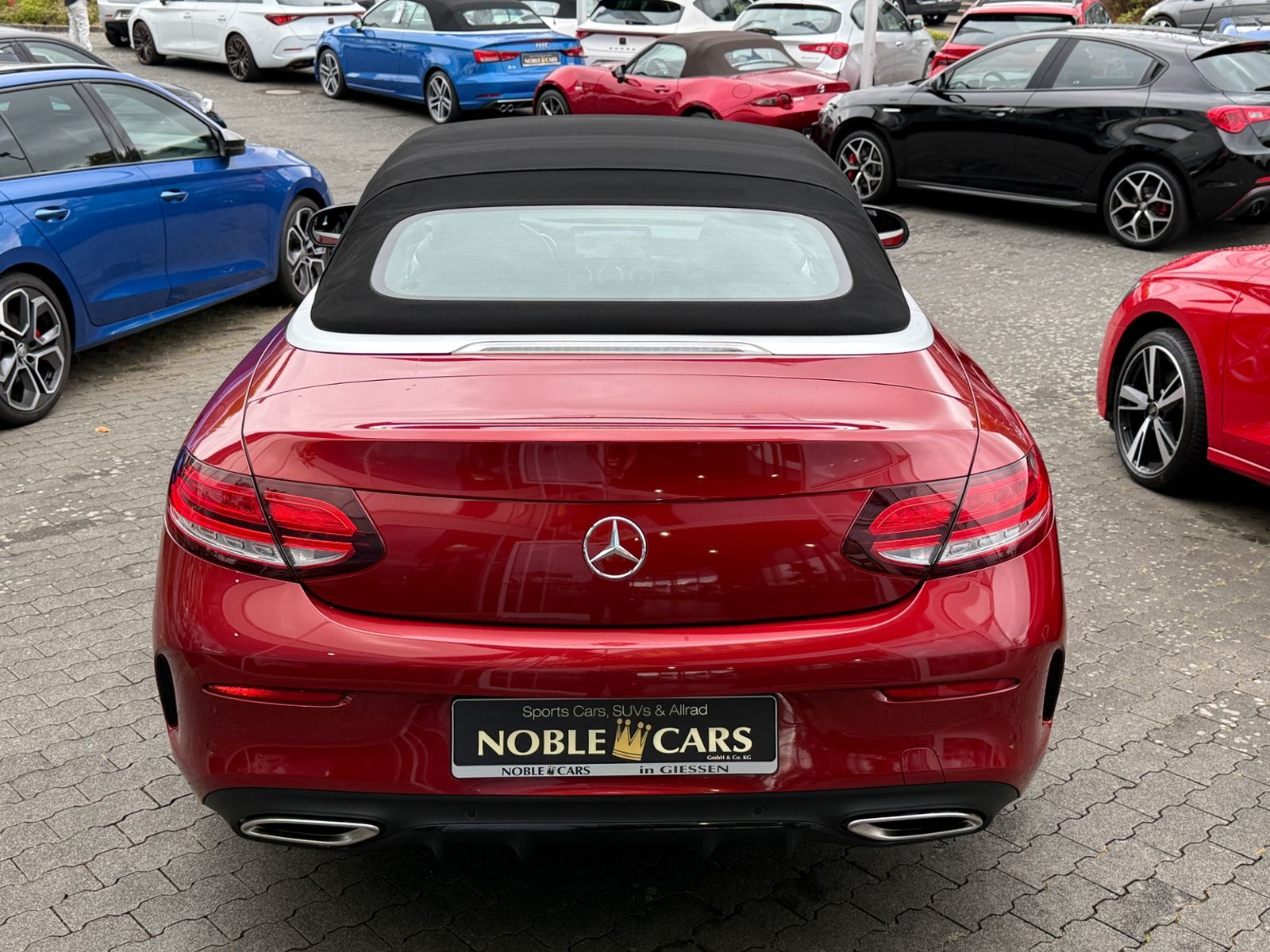 Fahrzeugabbildung Mercedes-Benz C 200 Cabrio AMG NIGHT Navi Rückfahr KAM Sounds.